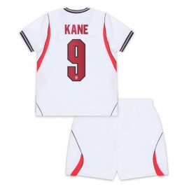 Billiga England Harry Kane #9 Barnkläder Hemma fotbollskläder till baby VM 2026 Kortärmad (+ Korta byxor)